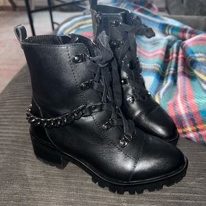 Karl Lagerfeld Kids Combat Boots